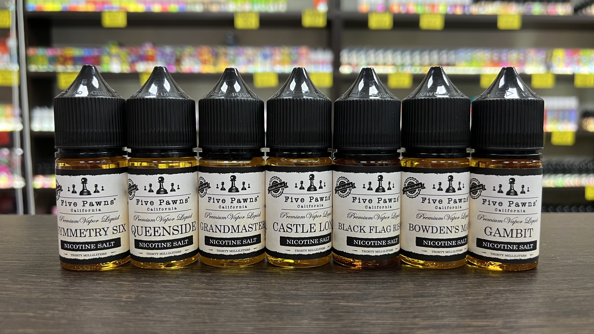 Five Pawns Salts Elevating Your Vaping Experience with Premium Nicotine Salt E-Liquid